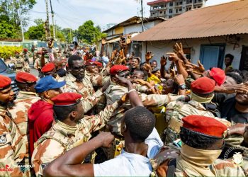 Insalubrité à Conakry : Ce coup de balai du Gal Mamadi Doumbouya à Madina