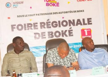 Foire Régionale de Boké: Vision Pub Guinée annonce les couleurs à travers un point de presse.