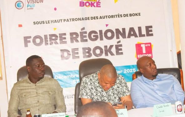 Foire Régionale de Boké: Vision Pub Guinée annonce les couleurs à travers un point de presse. 1 Foire Régionale de Boké: Vision Pub Guinée annonce les couleurs à travers un point de presse.