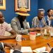 le Sous-secrétaire adjoint du bureau des affaires africaines pour l'Afrique de l'Ouest, M. Michaël Heath rencontre le SPPG et d'autres journalistes 9 le Sous-secrétaire adjoint du bureau des affaires africaines pour l’Afrique de l’Ouest, M. Michaël Heath rencontre le SPPG et d’autres journalistes