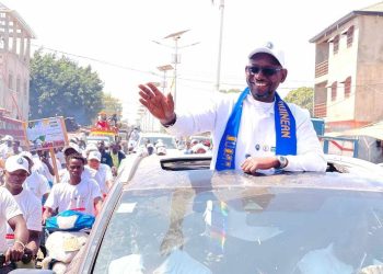 Marche de l’unité et de la paix à Kankan: le président du RND accueilli en pompe par la jeunesse