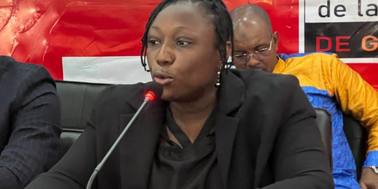 "...Aujourd'hui, la légalité est foutue au sol...malmenée", selon Me Halimatou Camara 1 « …Aujourd’hui, la légalité est foutue au sol…malmenée », selon Me Halimatou Camara