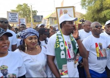 Au-delà de Dinguiraye, TMB réussit, partout dans l’arrière-pays, le pari de la mobilisation en faveur du général Doumbouya