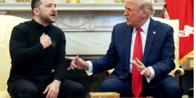 Après son affrontement verbal avec Trump, Volodymyr Zelensky quitte la Maison Blanche de manière prématurée 1 Après son affrontement verbal avec Trump, Volodymyr Zelensky quitte la Maison Blanche de manière prématurée