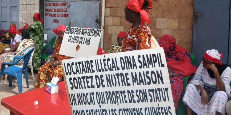 Me Dinah Sampil dans le viseur des femmes qui réclament justice pour 2 ans de loyer non payé ! 1 Me Dinah Sampil dans le viseur des femmes qui réclament justice pour 2 ans de loyer non payé !