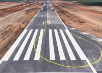 SimFer achève la construction de la piste d&rsquo;atterrissage de l&rsquo;aéroport de Beyla