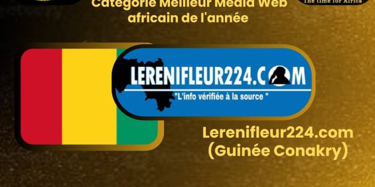 SCIDIE AWARDS 2026 : Le site « Lerenifleur224.com » nominé dans la catégorie meilleur média, une référence guinéenne en lice pour une reconnaissance panafricaine 1 SCIDIE AWARDS 2026 : Le site « Lerenifleur224.com » nominé dans la catégorie meilleur média, une référence guinéenne en lice pour une reconnaissance panafricaine