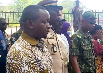 Obsèques de Moussa Koffoè: les hommages du ministre de la culture Moussa Moïse Sylla