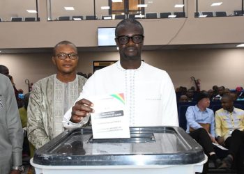 Elu président du conseil d&rsquo;administration de l&rsquo;AMG, ici le discours du juge Ibrahima Sory 2 Tounkara