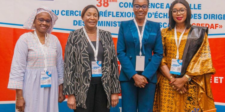 La Directrice Générale des Impôts participe à la 38eme conférence du CREDAF en RD Congo