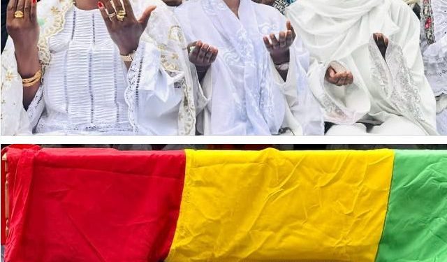 Kerfalla Camara Kpc offre des obsèques dignes à “Barezy” , son épouse Safi Camara en larmes au stade Petit Sory 1 Kerfalla Camara Kpc offre des obsèques dignes à “Barezy” , son épouse Safi Camara en larmes au stade Petit Sory