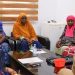 Ratoma: Ahmed Sékou reçoit des femmes de Nassouroulaye formées en saponification et teinture artisanale 8 Ratoma: Ahmed Sékou reçoit des femmes de Nassouroulaye formées en saponification et teinture artisanale