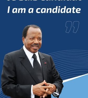 Présidentielle Cameroun : la jeunesse offre au Président Biya une somme de 40 millions de FCFA pour payer la caution 1 Présidentielle Cameroun : la jeunesse offre au Président Biya une somme de 40 millions de FCFA pour payer la caution
