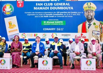 Nouvelle Constitution : 159 quartiers de Conakry mobilisés pour une vulgarisation de proximité