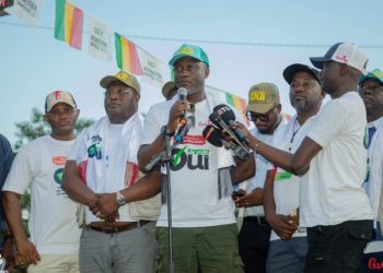 Kissidougou : Benoit Kamano se dit satisfait de l’engagement patriotique des populations