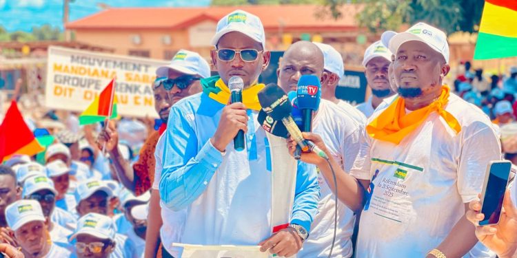 Campagne référendaire: Sékouba Diack Diakité draine foule et sages dans le wassouloun pour le OUI! 1 Campagne référendaire: Sékouba Diack Diakité draine foule et sages dans le wassouloun pour le OUI!