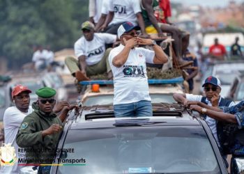 Ousmane Gaoual, visage du Oui à Kankan