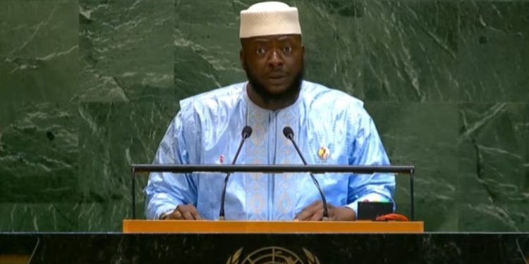 80ème Assemblée générale des Nations Unies: Le discours du Général Amara Camara 1 80ème Assemblée générale des Nations Unies: Le discours du Général Amara Camara