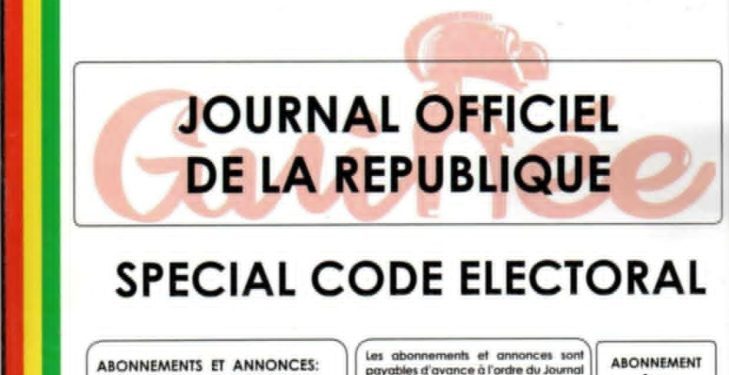 Présidentielle 2025 : Quand les règles du jeu divisent les acteurs! 1 Recherché par tous, le nouveau Code Electoral parvient enfin à certains partis politiques