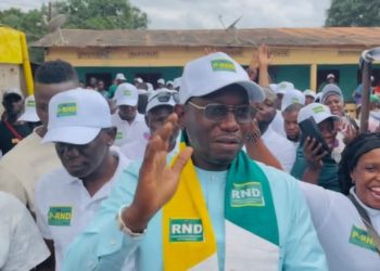 Sékouba Diack Diakité en tournée de remerciement et de sensibilisation des militants de P-RND dans le Kakandé