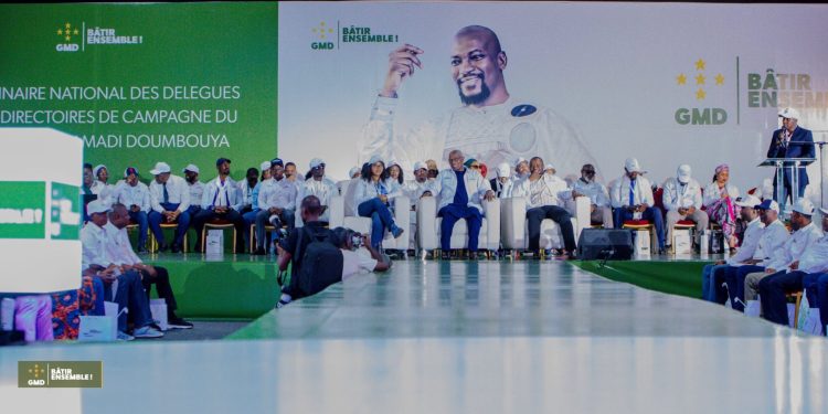 Séminaire National de la GMD: Le Directoire Adjoint de Campagne présente le projet de société du candidat Mamadi Doumbouya