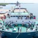 Projet Simandou : le Président du Comité Stratégique de Simandou, Djiba DIAKITÉ officie la cérémonie de réception des premiers navires pour l’exportation du minerai de fer au port de Morebaya 9 Projet Simandou : le Président du Comité Stratégique de Simandou, Djiba DIAKITÉ officie la cérémonie de réception des premiers navires pour l’exportation du minerai de fer au port de Morebaya