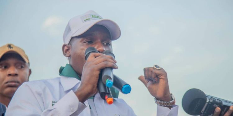 Ouverture officielle de la campagne à Tougué : Abdoul Aziz Diallo accueilli en grande pompe