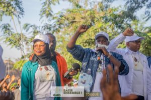 Tougué : Le Directeur préfectoral de campagne de la GMD et sa délégation mobilisent à Kouratongo 2 IMG 20251211 WA0068