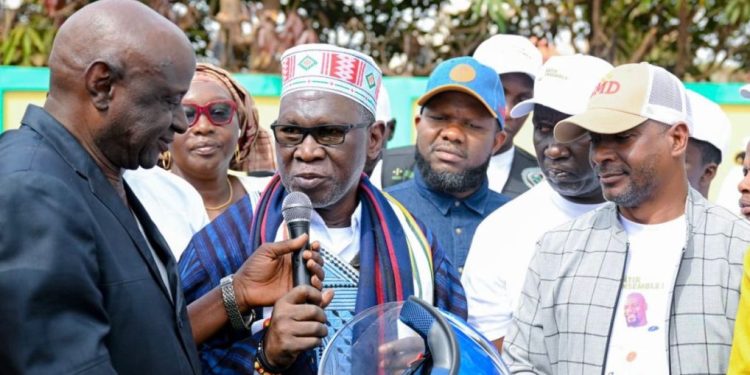 Campagne GMD à Labé : Ahmed Kanté renforce le directoire préfectoral avec un important appui logistique et financier 1 Campagne GMD à Labé : Ahmed Kanté renforce le directoire préfectoral avec un important appui logistique et financier