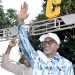 Campagne présidentielle 2025 : Mohamed Nabé de l&rsquo;ARP fortement accueilli au stade Kabinet Kouyaté de Matoto