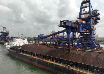 Le Premier navire de minerai du fer de Simandou a quitté la Guinée