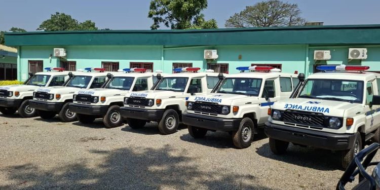 Santé-Guinée : des ambulances neuves pour plusieurs structures sanitaires du pays