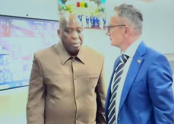 Rapatriement des guinéens d&rsquo;Allemagne: Morissanda Kouyaté s&rsquo;entretient avec le diplomate allemand en Guinée