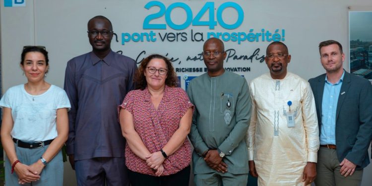 Port autonome de Conakry : une délégation de l'Union européenne et Expertise France échange les autorités portuaires 1 Port autonome de Conakry : une délégation de l’Union européenne et Expertise France échange les autorités portuaires