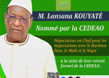 Lansana Kouyaté, nouveau négociateur en chef de la CEDEAO pour l’Engagement avec les pays de l’AES
