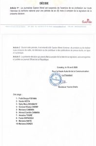 Médias: la HAC suspend le journaliste Gaston Morel pour 6 mois 3 FB IMG 1776538968102