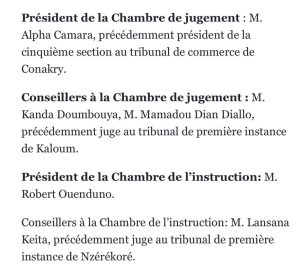 CRIEF: Plusieurs magistrats nommés 3 IMG 20260418 WA0065