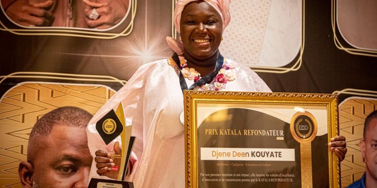 DOUBLE PRIX : Djenedine Kouyaté couronnée Femme entrepreneure de l’année 2026 et lauréate du Katala Refondateur 1 DOUBLE PRIX : Djenedine Kouyaté couronnée Femme entrepreneure de l’année 2026 et lauréate du Katala Refondateur