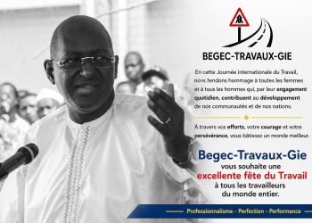 Fête du travail: le message fort du Directeur Général de BEGEC A Bella Keïta