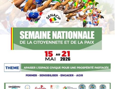 Semaine Nationale de la Citoyenneté et de la Paix (SENACIP) 2026 : Qu'est ce qui a changé en 6 éditions ? 1 Semaine Nationale de la Citoyenneté et de la Paix (SENACIP) 2026 : Qu’est ce qui a changé en 6 éditions ?