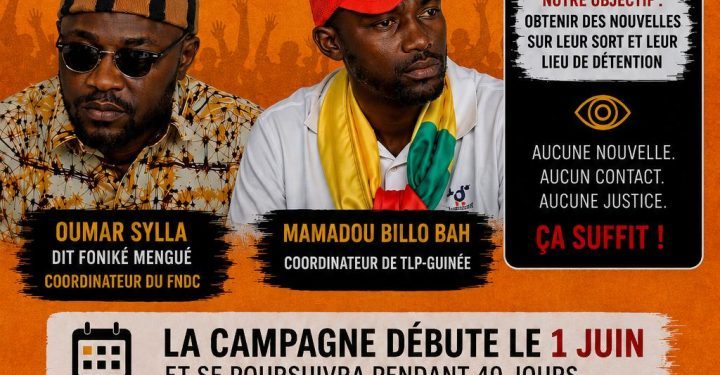 Cas Foniké Menguè et Billo Bah : l'ONG Tournons La Page annonce une campagne de mémoire, de sensibilisation et de plaidoyer 1 Cas Foniké Menguè et Billo Bah : l’ONG Tournons La Page annonce une campagne de mémoire, de sensibilisation et de plaidoyer