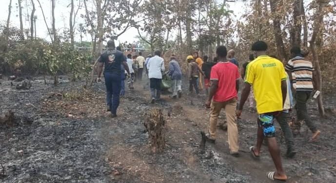 Kindia : Une guérisseuse traditionnelle retrouvée morte après un incendie de brousse à Yeintè 1 Kindia : Une guérisseuse traditionnelle retrouvée morte après un incendie de brousse à Yeintè