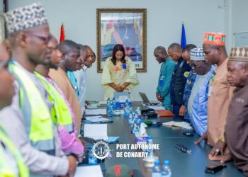 Fluidité et sûreté au port autonome de Conakry : la Direction Générale envisage des mesures importantes 5 Fluidité et sûreté au port autonome de Conakry : la Direction Générale envisage des mesures importantes