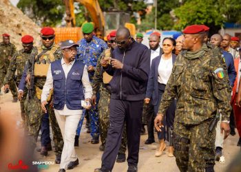 Modernisation de Conakry : Le Président de la République S.E Mamadi DOUMBOUYA visite les chantiers de l’hôpital Ignace Deen, l’ancienne maison centrale de Coronthie et la cité chemins de fer