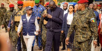 Modernisation de Conakry : Le Président de la République S.E Mamadi DOUMBOUYA visite les chantiers de l’hôpital Ignace Deen, l’ancienne maison centrale de Coronthie et la cité chemins de fer