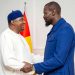 Renforcement des relations bilatérales entre Banjul et Conakry : le Président de la République, S.E Mamadi DOUMBOUYA reçoit son homologue gambien S.E Adama BARROW