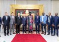 Simandou 2040 : le Chef de l’État, S.E Mamadi DOUMBOUYA, reçoit une délégation de RUSAL conduite par l’Ambassadeur de la Fédération de Russie en Guinée